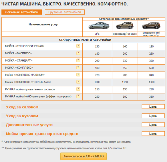 Прототип новой страницы